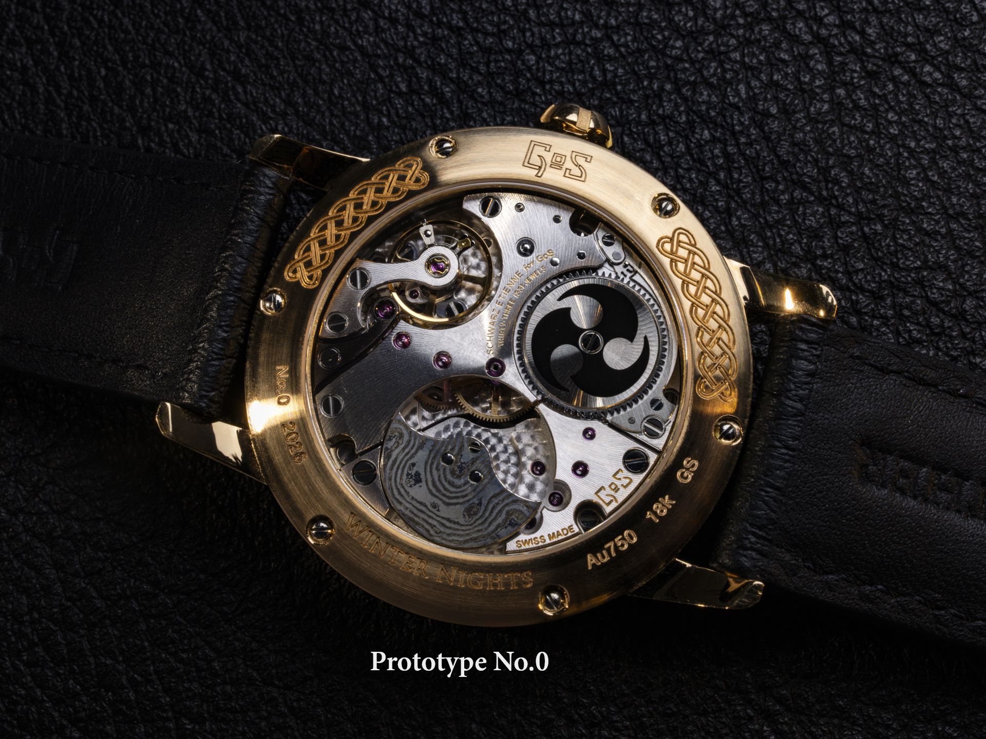 Winter Nights - 3rd edition - caseback prototype