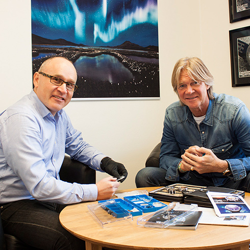 Glenn Strömberg visit GoS workshop