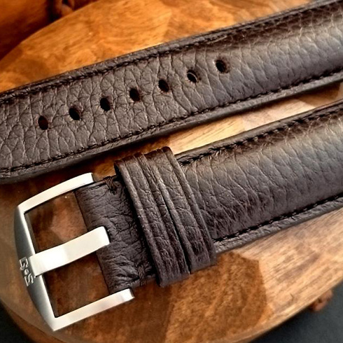 Exotic watch straps in Elk (Moose in USA/Canada, Älg in Sweden)